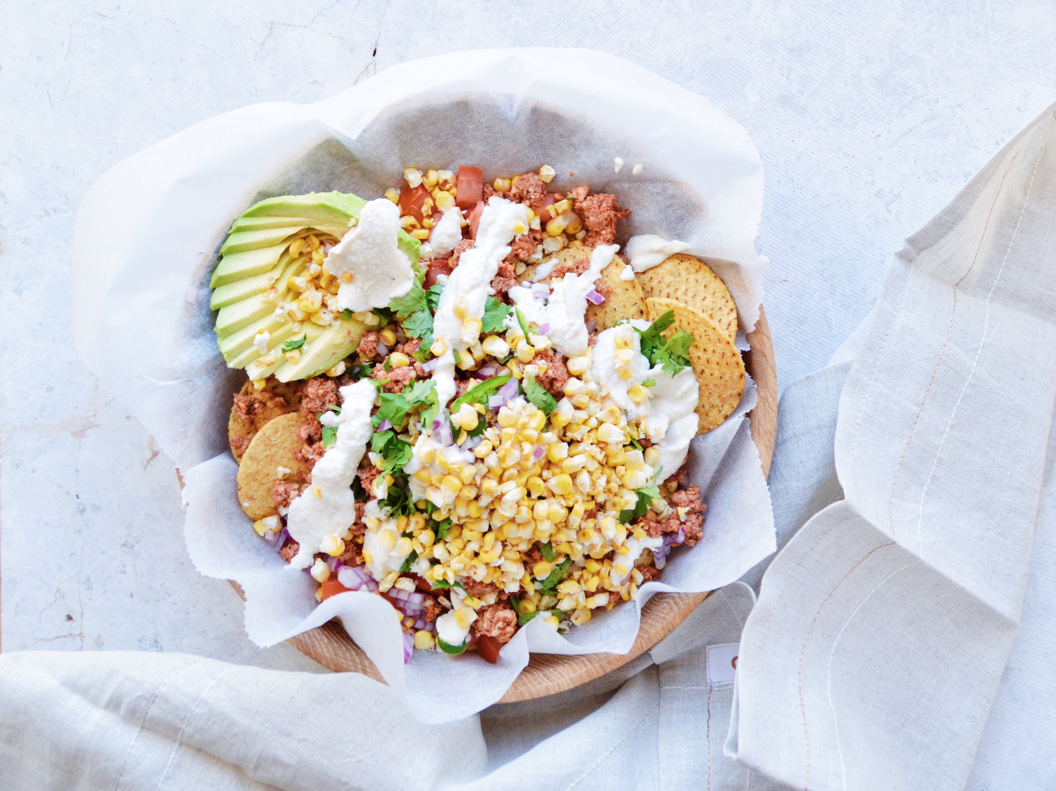 Vegan nachos